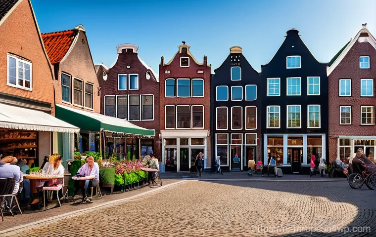 부동산 시장 사이클에 따른 투자 시기 - Image Prompt 1: The Emotional Rollercoaster of the Dutch Housing Market**