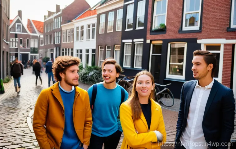 부동산 사이클 가격 조정 메커니즘 - Image Prompt 1: The Struggle of Dutch Starters in a Competitive Housing Market** 부동산 사이클 가격 조정 메커니즘 - Image Prompt 1: The Struggle of Dutch Starters in a Competitive Housing Market**
